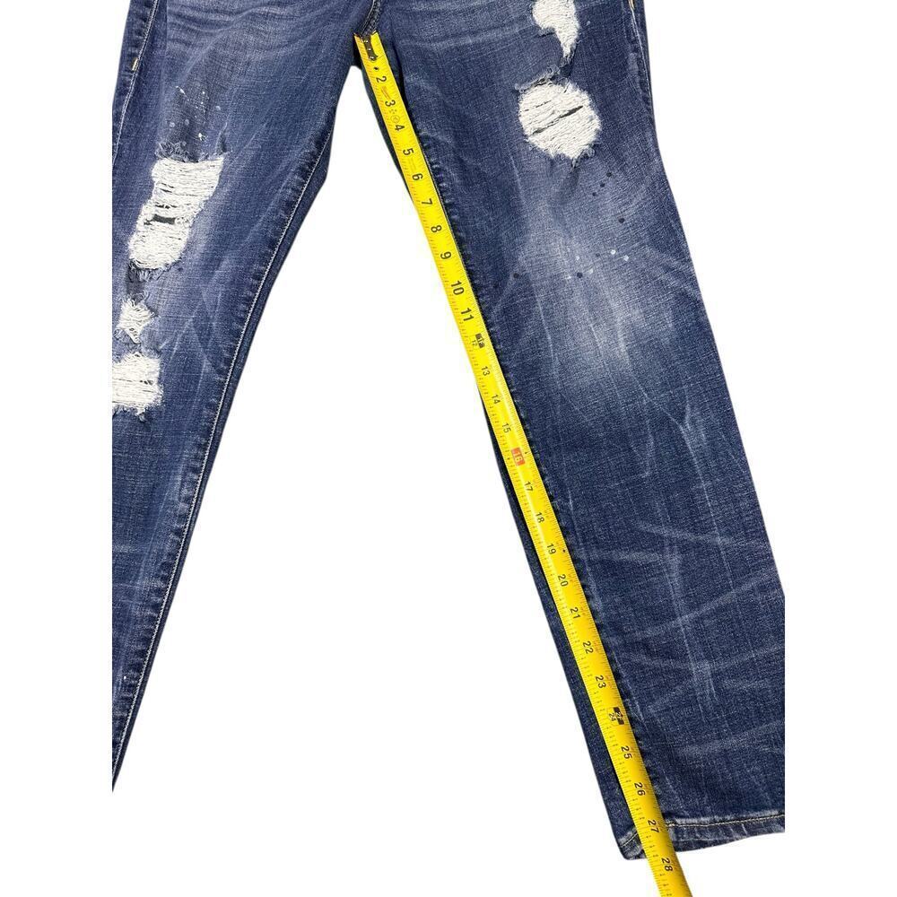 True Religion Cameron Slim Boyfriend Jeans Medium Wash Size 29 - Picture 5 of 11